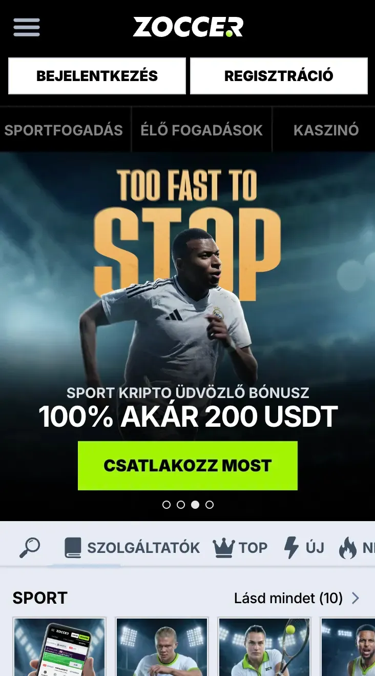 Mobiljáték a Zoccer